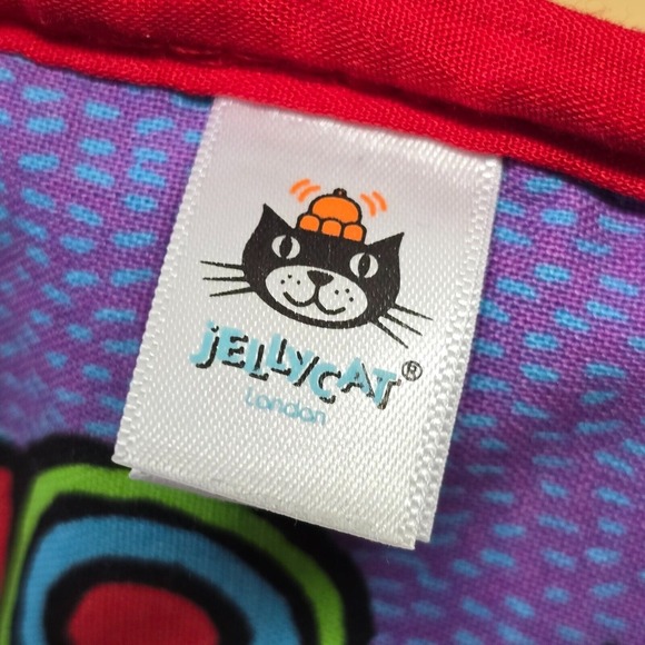 Jellycat Crinkle Book Where Is My Belly Button Soft Baby Sensory Anne Wilkinson - Picture 5 of 7